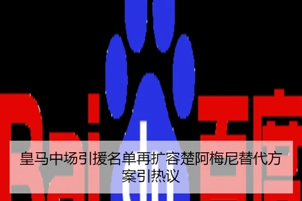 皇马中场引援名单再扩容楚阿梅尼替代方案引热议