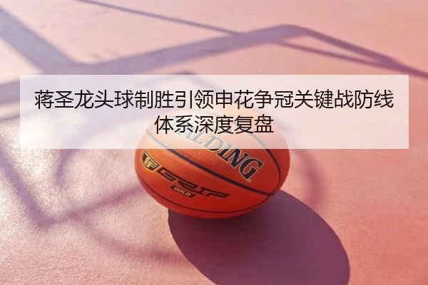 蒋圣龙头球制胜引领申花争冠关键战防线体系深度复盘